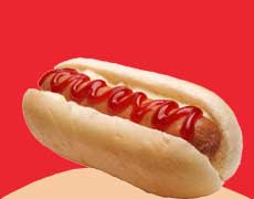 Plain Hot Dog